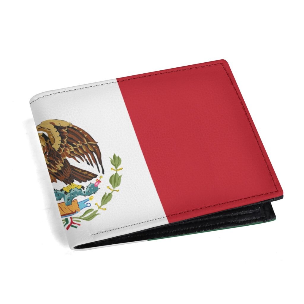 Home Men's Minimalist PU Leather Wallet Paper Folded Wallet