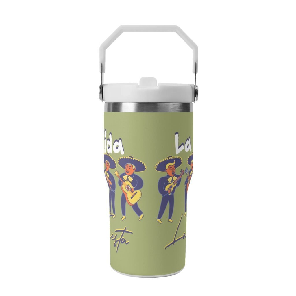 20oz Stainless Steel Water Bottle Coffee Mug Tumblers for Vehicle Cup Holders