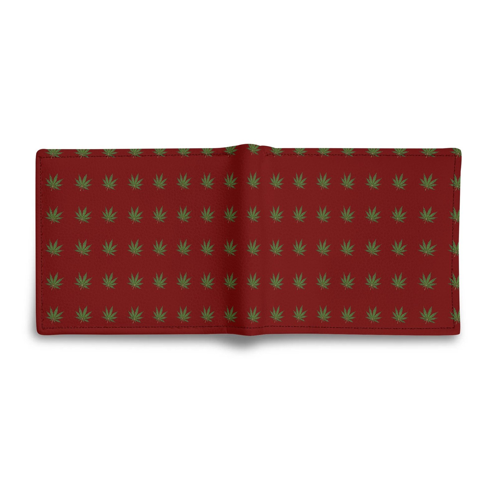 Men's Minimalist PU Leather Wallet Paper Folded Wallet - Image 3