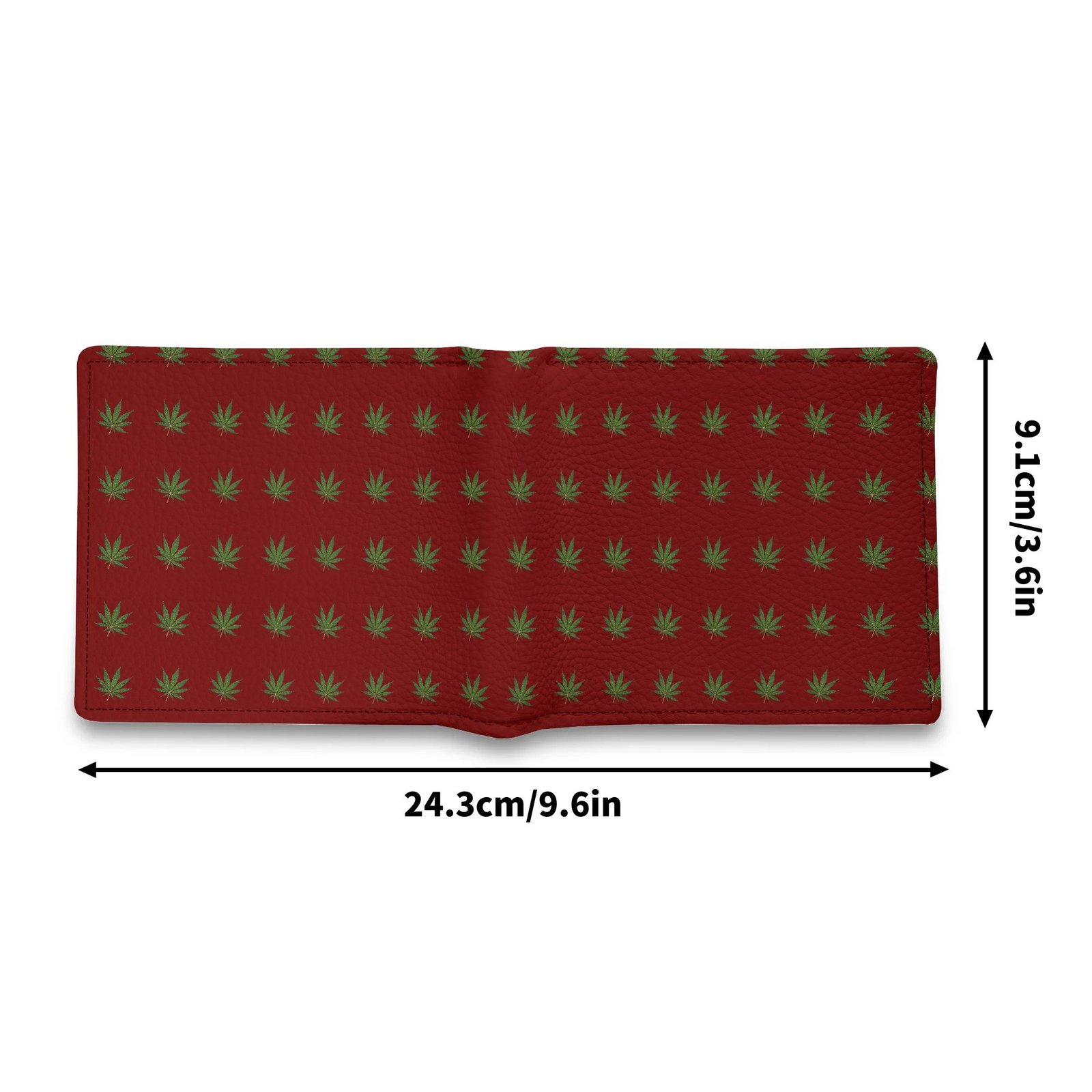 Men's Minimalist PU Leather Wallet Paper Folded Wallet - Image 4