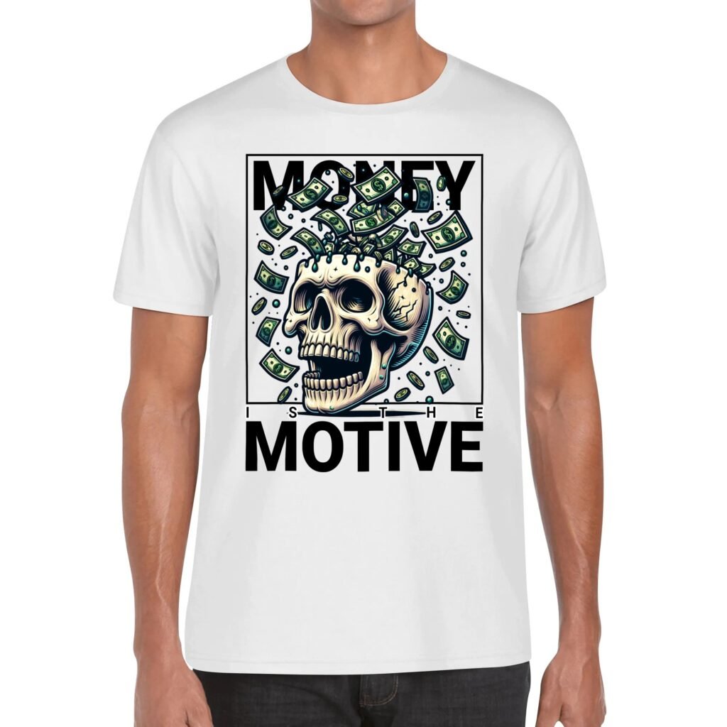 Home Men's Cotton Front & Back Printing T-Shirt-Halloween