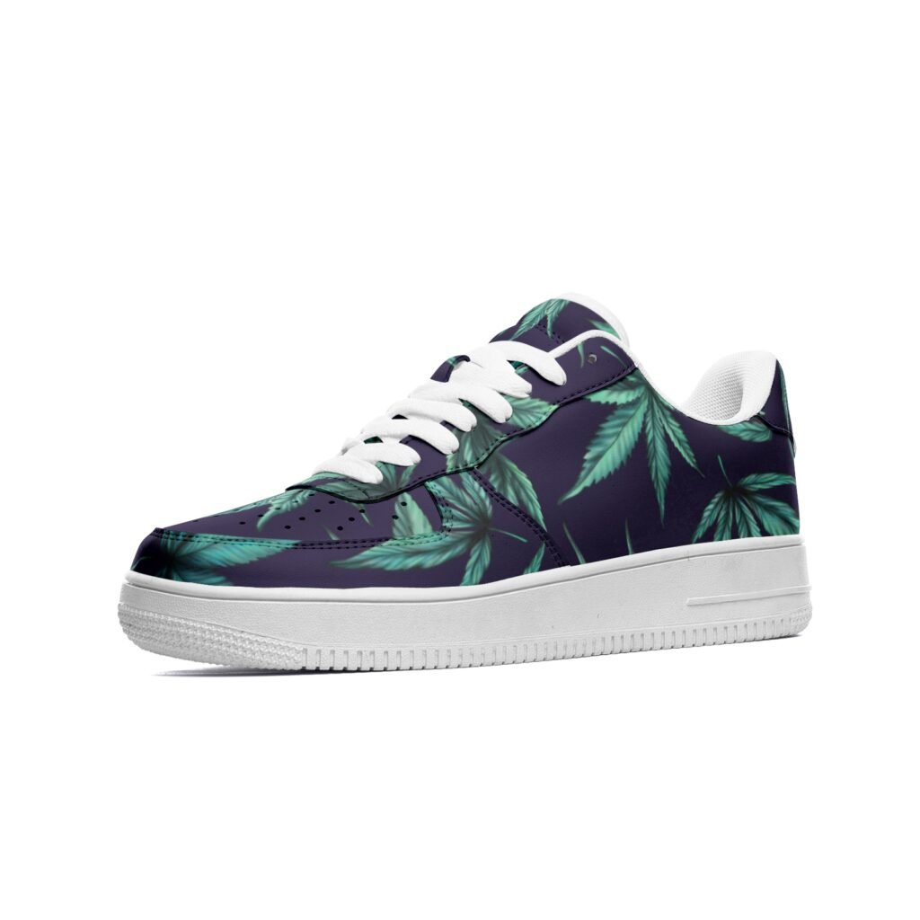 Home Unisex Low Top Leather Sneakers