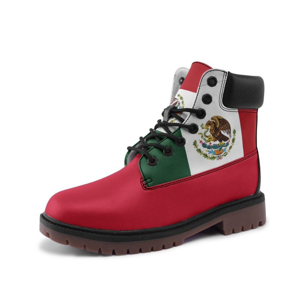 Premium Lightweight Microfiber Leather Chukka Boots-Mexican