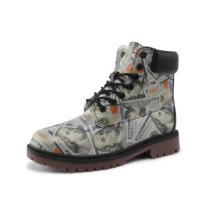 Premium Lightweight Microfiber Leather Chukka Boots-MONEY