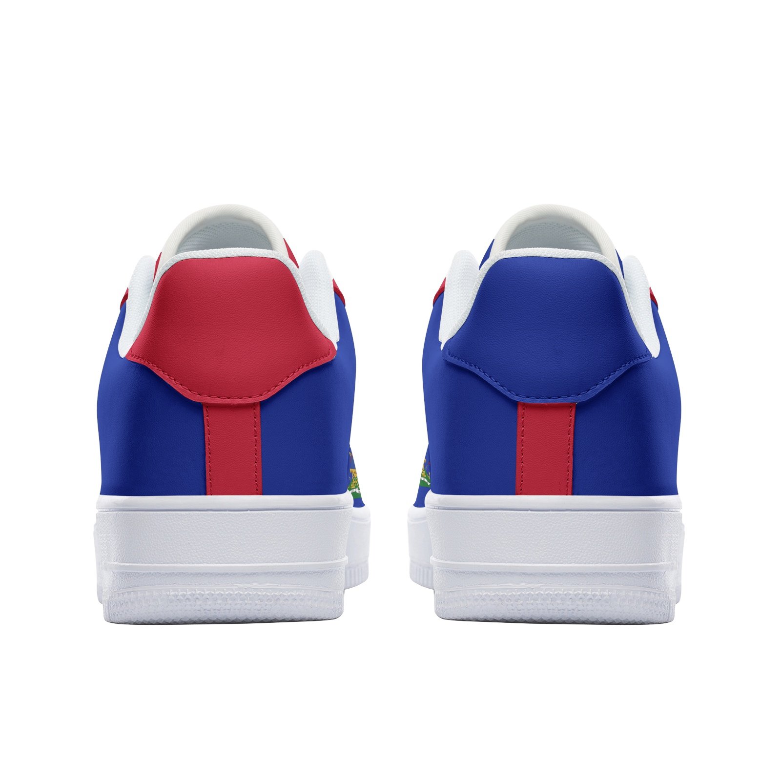 Unisex Low Top Leather Sneakers - Image 5