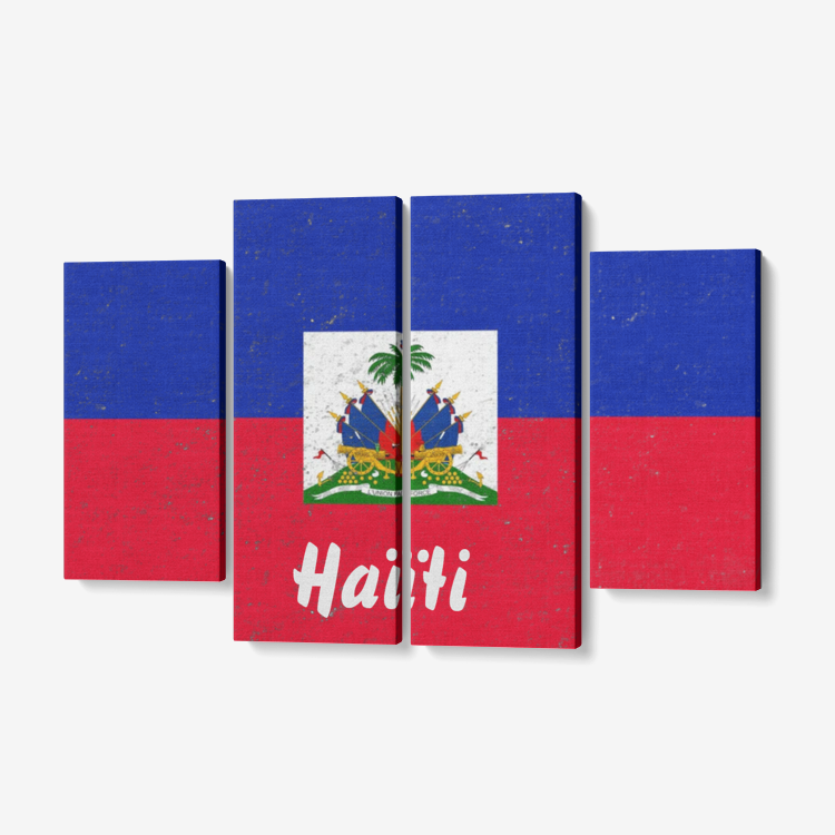 4 Piece Canvas Wall Art for Living Room - Framed Ready to Hang 4x12"x32 - Image 2