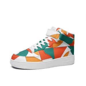 Unisex high Top Leather Sneakers_pattern2