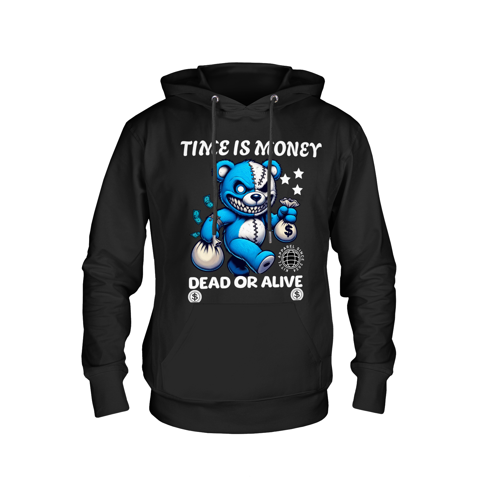 Men's Pullover Premium Hoodie_Time is Money