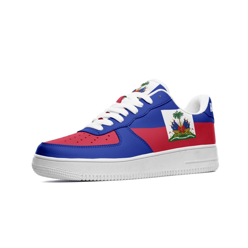 Home Unisex Low Top Leather Sneakers_HAÏTI