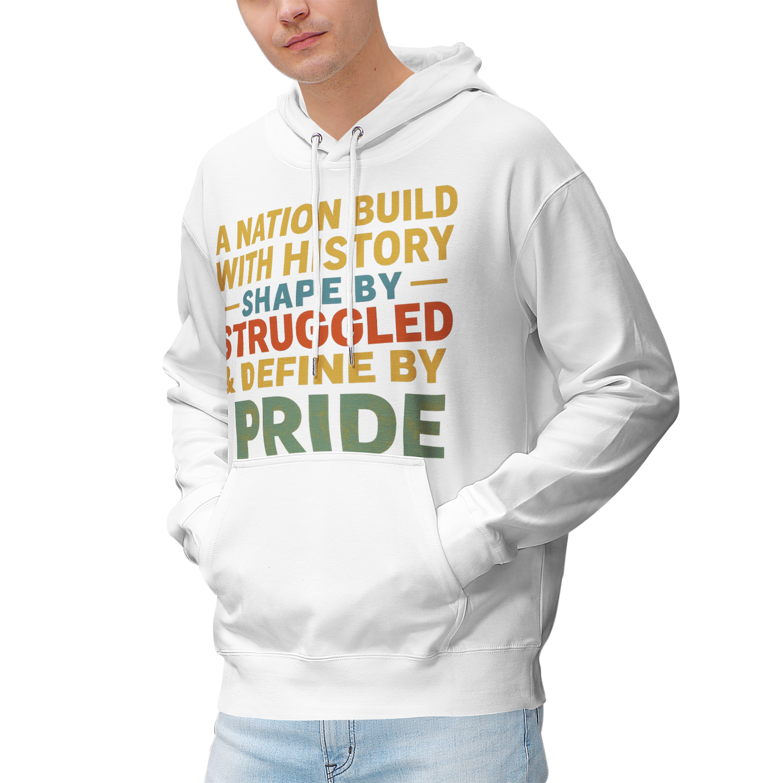 Men's Pullover Premium Hoodie - Image 3