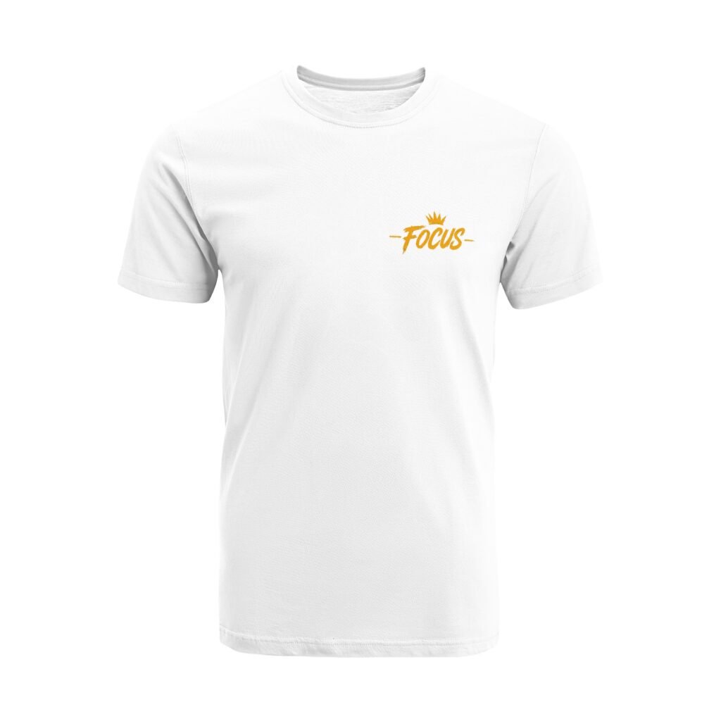 Home Unisex Short Sleeve Crew Neck Cotton Jersey T-Shirt-FOCUS